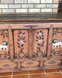 Tibetan Snow Lions Cabinet